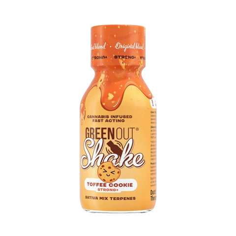 Shot konopny Green Out® Shake, Toffee Cookie